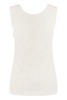 Sportmax Fico - Sleeveless Crepe Jersey Top