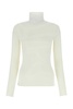 Ivory Stretch Wool Blend Top