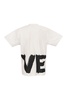 Burberry Carrick - Love Print Cotton Oversized T-Shirt