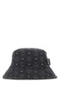 MCM Monogram-Embroidered Ribbed Bucket Hat