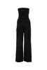 Saint Laurent Woman Black Drill Jumpsuit