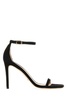 Black Suede Nudistcurve 100 Sandals