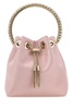 Pink Satin Bon Bon Bucket Bag