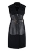 Ferragamo Belted Sleeveless Long Trench Coat