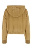 Loewe Woman Beige Suede Sweatshirt