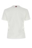 Thom Browne Woman White Cotton T-Shirt