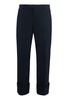 BOTTEGA VENETA Men's Blue Roll-Up Cotton Trousers for SS23