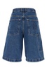 Palm Angels Man Denim Bermuda Shorts