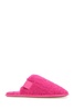 Loewe Woman Fluo Pink Pile Slippers