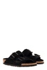 Birkenstock Arizona - Suede Lamb Fur Slipper