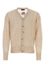 Sand cashmere cardigan