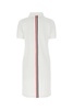 White Piquet Polo Shirt Dress