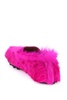 Marni Long Haired Leather Moccasins In