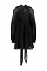 Maison Margiela Long-Sleeved Mini Dress In Chiffon Silk Clothing