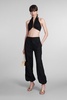 Wynn Pants In Black Linen