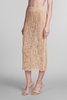 Dawson Skirt In Beige Wool