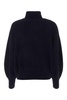 Isabel Marant Etoile Woman Midnight Blue Cotton Blend Nash Sweater