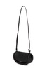 Jw Anderson Woman Black Leather The Bumper 12 Crossbody Bag