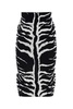 Alaïa Printed Midi Skirt