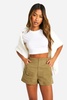 Twill Cargo Elasticated Shorts