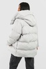 Petite Oversized Pocket Detail Puffer Jacket