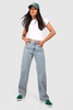 Petite 28 Inch Basics Boyfriend Jean     