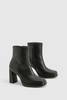 Extended Rand Platform Ankle Boot 