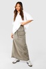 2 In 1 Zip Detail Cargo Skirt 