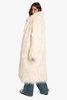 Faux Mongolian Fur Maxi Coat