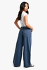 Petite 28 Inch Basic Wide Leg Jean