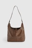 Western Buckle Slouchy Tote Bag