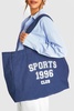 Sports Club Slogan Tote Bag 