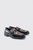 Leopard Patent Pu Loafers