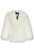 The Attico Faux-Fur Short Coat