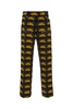 Burberry EKD Pattern Straight-Leg Pants