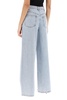 Self-Portrait Embellished Wide Leg Jeans