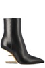 Fendi First F-Shaped Heel Ankle Boots