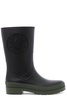 Dior Logo Embossed Round Toe Rain Boots