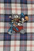 Gucci X Disney Donald Duck Checked Shirt