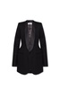 Balenciaga Shawl Lapels Fitted Blazer