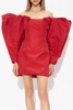 Jacquemus La Robe Taffetas Draped Mini Dress