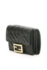 Fendi Micro Logo Embossed Trifold Wallet