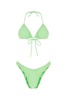 Reina Olga Guia Scrunch Detailed Triangle Bikini Set