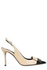 Sergio Rossi Pointed-Toe Slingback Pumps