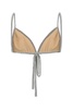 Alexander Wang Embellished Bikini Top