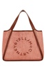 Stella McCartney Logo Embroidered Raffia Tote Bag