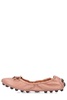 Tod's Bow Detailed Round Toe Flat Shoes