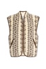 Isabel Marant Star Patterned Intarsia-Knit Vest