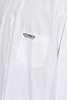 Vetements Logo Detailed Striped Oversize Shirt