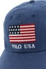 Polo Ralph Lauren Flag Embroidered Baseball Cap